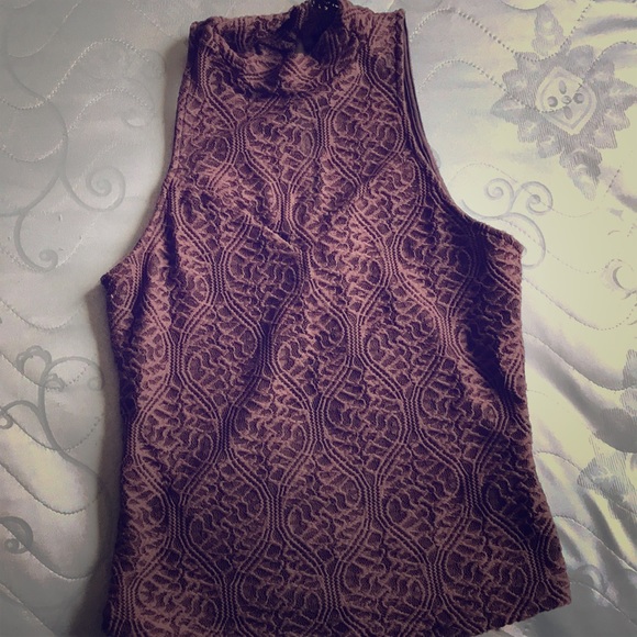 Tops - Purple lace shirt